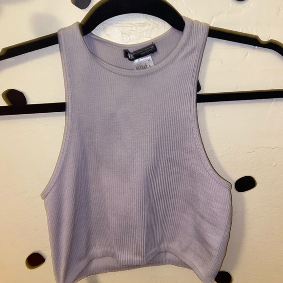 Zara Ribbed Cropped Tank - Picture 2 of 4